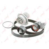 Ремень ГРМ LYNXauto с водяным насосом, комплект, арт. PW-1171