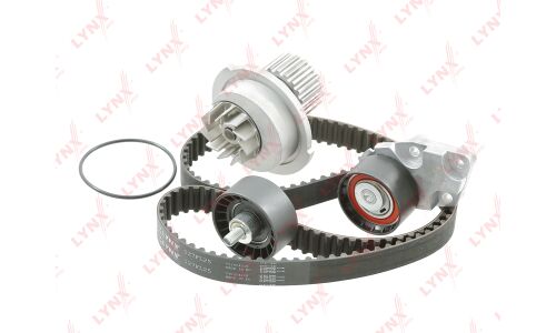 Ремень ГРМ LYNXauto с водяным насосом, комплект, арт. PW-1171