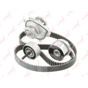 Ремень ГРМ LYNXauto с водяным насосом, комплект, арт. PW-1238