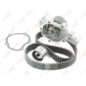 Ремень ГРМ LYNXauto с водяным насосом, комплект, арт. PW-1241