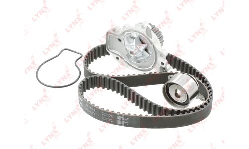 Ремень ГРМ LYNXauto с водяным насосом, комплект, арт. PW-1242