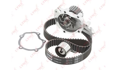 Ремень ГРМ LYNXauto с водяным насосом, комплект, арт. PW-1291
