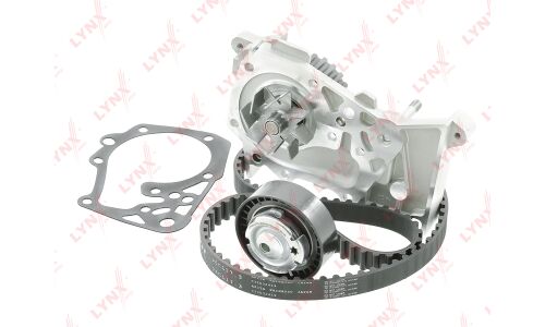 Ремень ГРМ LYNXauto с водяным насосом, комплект, арт. PW-1344
