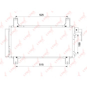 Радиатор кондиционера LYNXauto с осушителем, арт. RC-0367