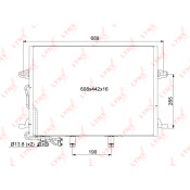 Радиатор кондиционера LYNXauto с осушителем, арт. RC-0332