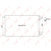 Радиатор кондиционера LYNXauto, арт. RC-0090