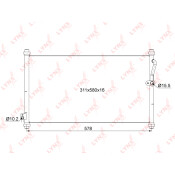 Радиатор кондиционера LYNXauto, арт. RC-0256