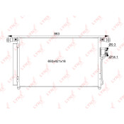 Радиатор кондиционера LYNXauto с осушителем, арт. RC-0053