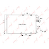 Радиатор кондиционера LYNXauto с осушителем, арт. RC-0385