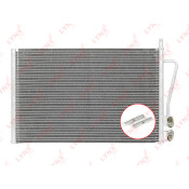 Радиатор кондиционера LYNXauto, арт. RC-0231