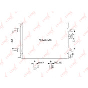 Радиатор кондиционера LYNXauto с осушителем, арт. RC-0093