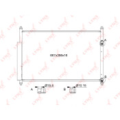 Радиатор кондиционера LYNXauto с осушителем, арт. RC-0097