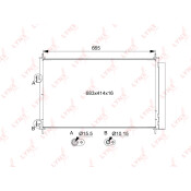 Радиатор кондиционера LYNXauto с осушителем, арт. RC-0101