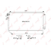 Радиатор кондиционера LYNXauto с осушителем, арт. RC-0444