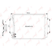 Радиатор кондиционера LYNXauto с осушителем, арт. RC-0107