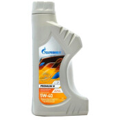 Масло моторное Gazpromneft Premuim N 5w40 синтетическое, API SN/CF, ACE A3/B4, универсальное, 1л, арт. 4650063115881