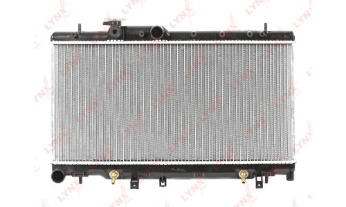 Радиатор охлаждения двигателя LYNXauto, паяный, арт. RB-1727