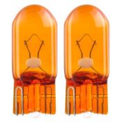 Лампа Bosch Pure Light WY5W (W2.1x9.5d, T10), 12В, 5Вт, оранжевая, комплект 2 шт, арт. 1 987 301 095