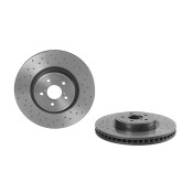 Диск тормозной Xtra | перед Brembo, арт. 09.A870.1X