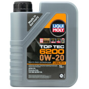Масло моторное Liqui Moly Top Tec 6200 0w20, синтетическое, ACEA C5, универсальное, 1л, арт. 20787