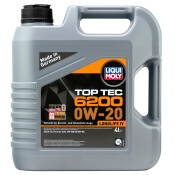 Масло моторное Liqui Moly Top Tec 6200 0w20, синтетическое, ACEA C5, универсальное, 4л, арт. 20788