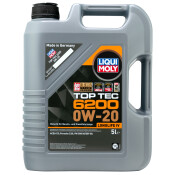 Масло моторное Liqui Moly Top Tec 6200 0w20, синтетическое, ACEA C5, универсальное, 5л, арт. 20789