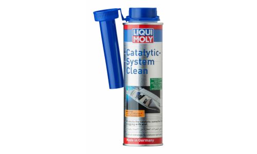 Очиститель катализаторов Liqui Moly Catalytic-System Clean, присадка в бензин, бутылка с насадкой 300мл, арт. 7110