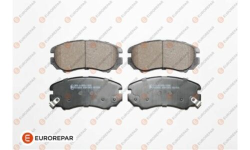 Колодки тормозные дисковые Eurorepar, передние, комплект на ось (4 шт), арт. 1617263680
