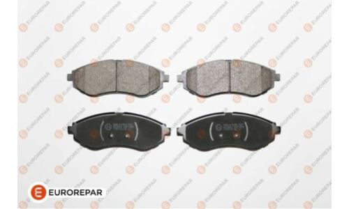 Колодки тормозные дисковые Eurorepar, передние, комплект на ось (4 шт), арт. 1617266280