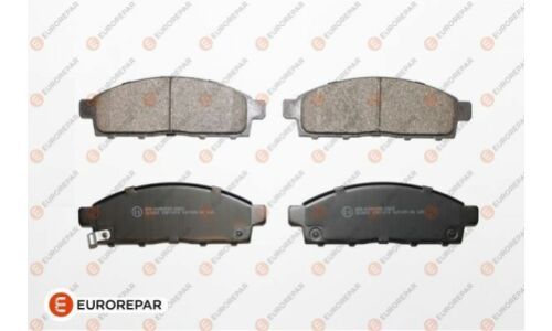Колодки тормозные дисковые Eurorepar, передние, комплект на ось (4 шт), арт. 1617285380