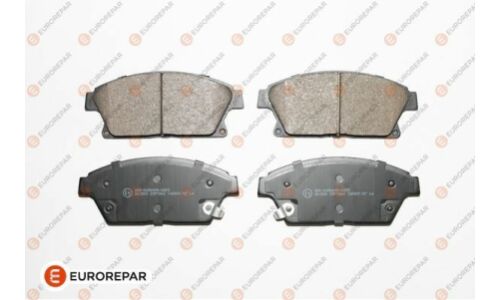 Колодки тормозные дисковые Eurorepar, передние, комплект на ось (4 шт), арт. 1617287280