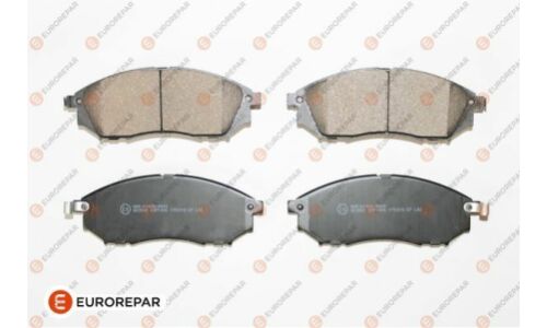 Колодки тормозные дисковые Eurorepar, передние, комплект на ось (4 шт), арт. 1623055380
