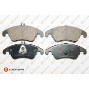 Колодки тормозные дисковые Eurorepar, передние, комплект на ось (4 шт), арт. 1623060580
