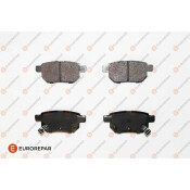 Колодки тормозные дисковые Eurorepar, комплект на ось (4 шт), арт. 1623063480