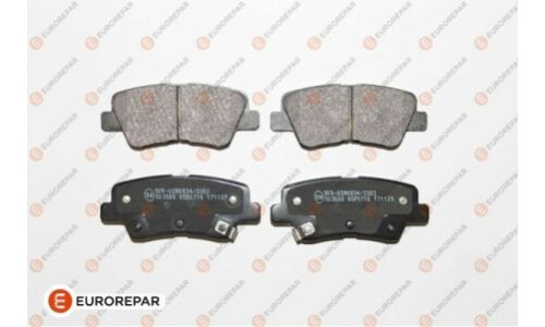 Колодки тормозные дисковые Eurorepar, задние, комплект на ось (4 шт), арт. 1623063980