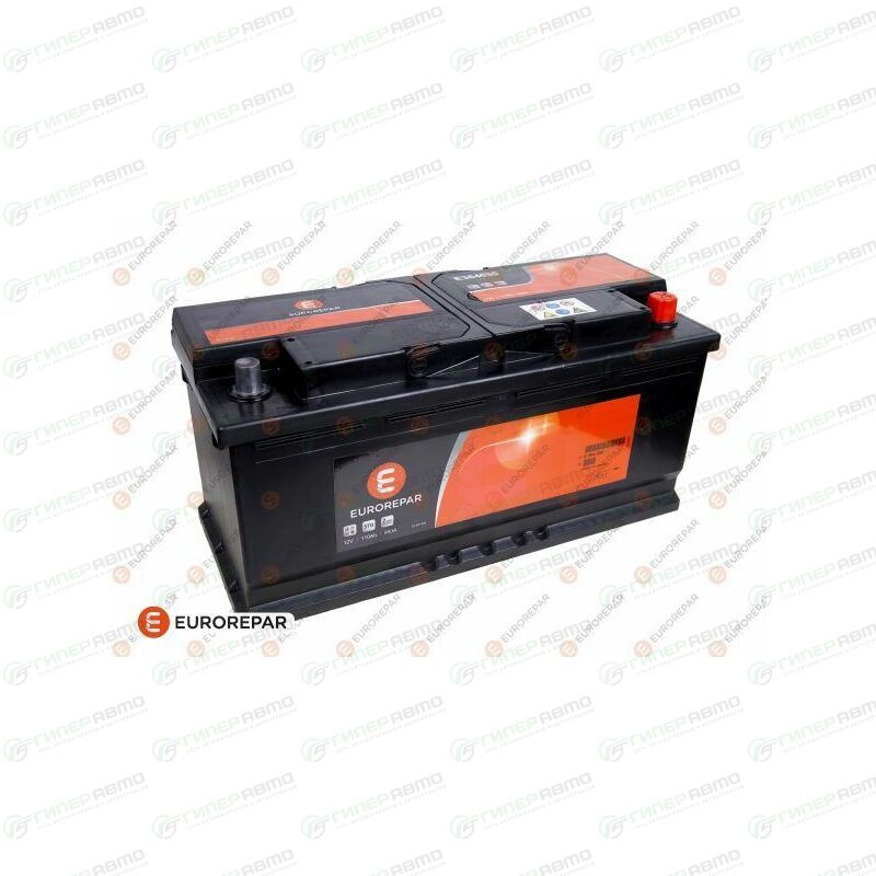 Аккумулятор Eurorepar L6D L, 110Ач, CCA 950А, необслуживаемый, арт ...