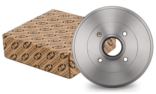 Барабан тормозной чугунный (без подшипника) |зад прав/лев BM, арт. DR 8200