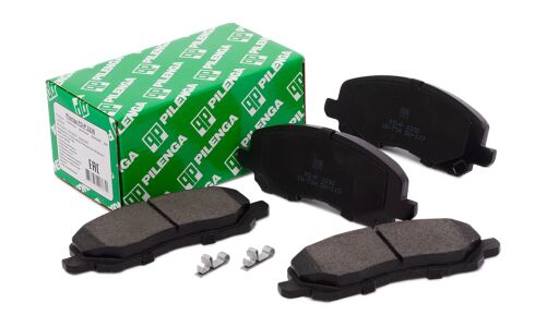 Колодки тормозные дисковые Pilenga, передние, комплект на ось (4 шт), арт. FD-P 3330