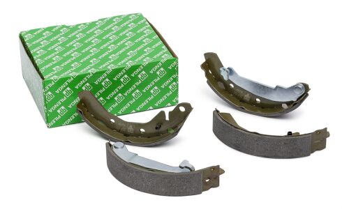 Колодки тормозные барабанные Pilenga, комплект на ось (4 шт), арт. BS-P 1101
