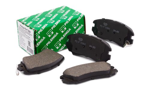 Колодки тормозные дисковые Pilenga, передние, комплект на ось (4 шт), арт. FD-P 3304