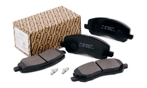 Колодки тормозные дисковые BM, передние, комплект на ось (4 шт), арт. FD 3330