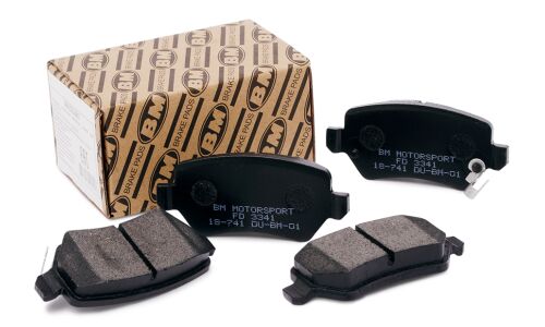 Колодки тормозные дисковые BM, задние, комплект на ось (4 шт), арт. FD 3341