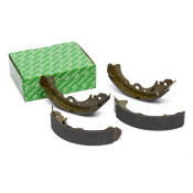 Колодки тормозные барабанные Pilenga, комплект на ось (4 шт), арт. BS-P 1108