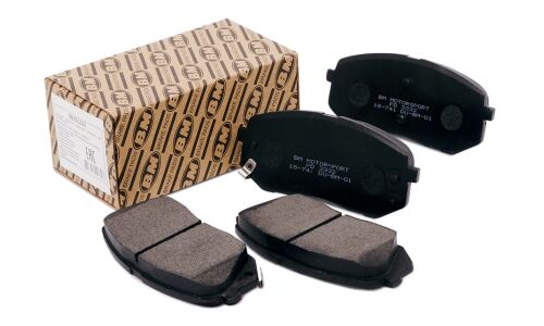 Колодки тормозные дисковые BM, передние, комплект на ось (4 шт), арт. FD 3332