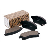 Колодки тормозные дисковые BM, передние, комплект на ось (4 шт), арт. FD3334