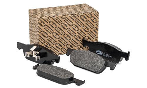 Колодки тормозные дисковые BM, задние, комплект на ось (4 шт), арт. FD 3300