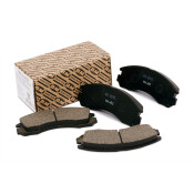 Колодки тормозные дисковые BM, передние, комплект на ось (4 шт), арт. FD 3312