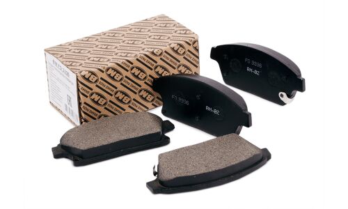 Колодки тормозные дисковые BM, передние, комплект на ось (4 шт), арт. FD 3336