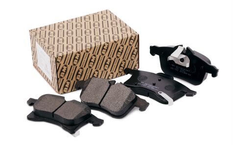 Колодки тормозные дисковые BM, передние, комплект на ось (4 шт), арт. FD 3342