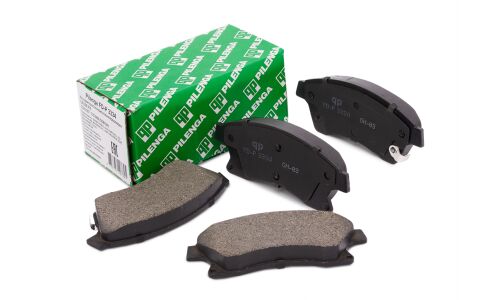 Колодки тормозные дисковые Pilenga, передние, комплект на ось (4 шт), арт. FD-P 3334